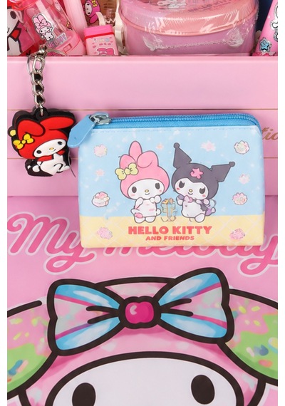 Özel Kutulu Lisanslı My Melody & Best Friends Kuromi,hello Kitty 14 Parça Kırtasiye Seti Yazı Tahtası,çıtçıt Dosya Diğer