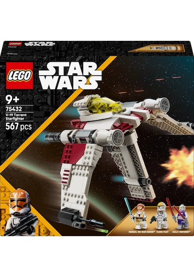LEGO® Star Wars: Kon Savaşları V-19 Torrent Starfighter 75432 - 9 Yaş ve Üzeri Çocuklar için Yaratıcı Oyuncak Yapım Seti (567 Parça)