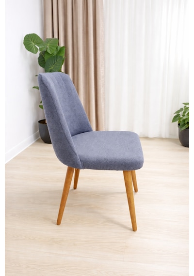 Mutfak Sandalye Kılıfı-büyük Oval Likral Kum Desen Yıkanabilir Lastikli Sandalye Örtüsü Chair Cover Antrasit