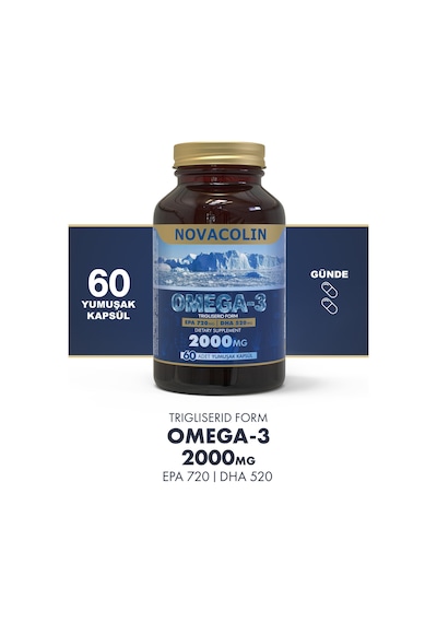 Novacolin Omega 3 Epa 360 Mg Dha 260 Mg 60 Softgel