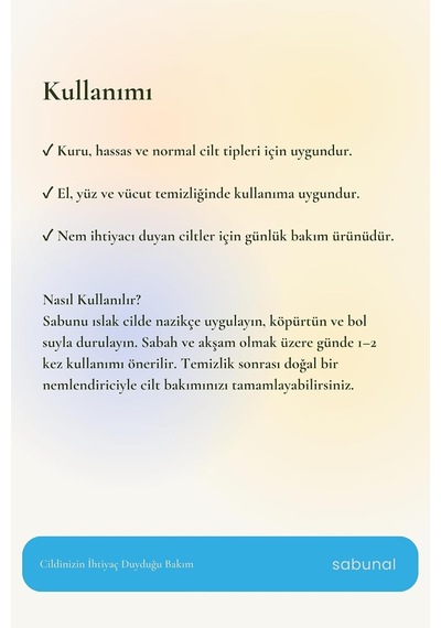 Glycera Gliserin Sabunu 3 Adet - Yoğun Nem Hissi İçin Gliserinli Doğal Bakım Sabunu
