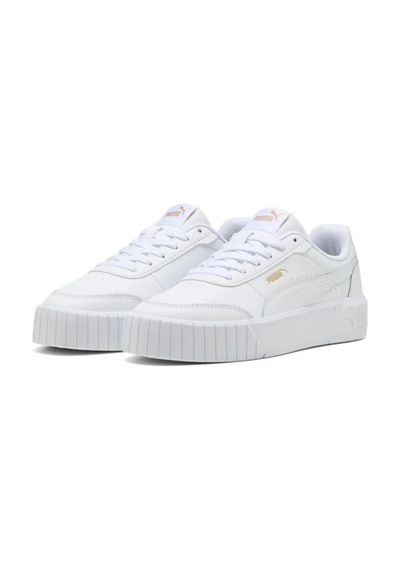 Puma 40263706 Carına Mıa Whıte Gold Kadın Sneaker Beyaz