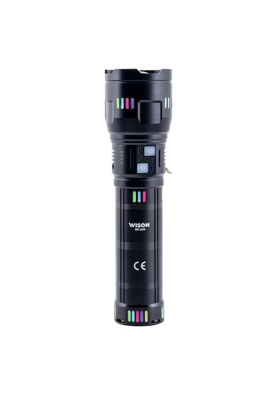 Lunaev Ws-1150 Uzun Menzilli 60 Watt 5500 Lümen Profesyonel Güçlü El Feneri Açık Ahşap