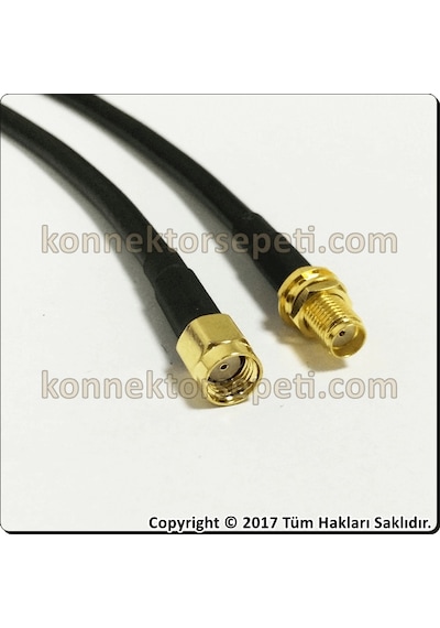 Wireless Anten Kablosu 10 Metre Rp Sma Erkek - Sma Dişi A+