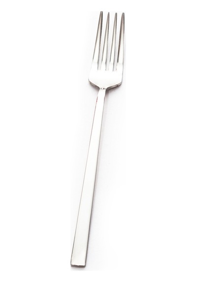 Mercan Tatlı Çatalı 3mm 12 Adet 18/10- 304 Kalite Gri
