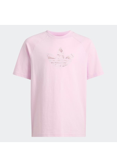 Adidas Graphic Trefoil Loose Çocuk Pembe Tişört Kr9124