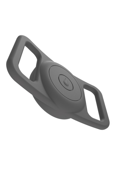 Buff Tagsafe Dogcol Taşınabilir Anahtarlık Apple Uyumlu AirTag Kılıf Gray