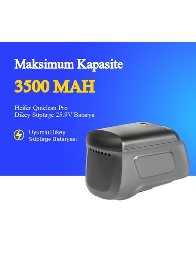 Heifer Quiclean Pro Dikey Süpürge 3500 Mah Batarya