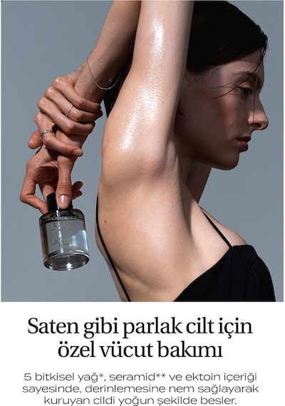 Yapışkanlık Hissi Bırakmayan Saten Bitişli Vücut Yağı Kundal Satın Glow Body Oil Glowing Orchard