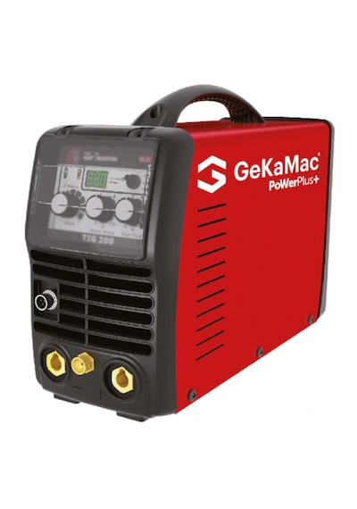 GeKaMac Power Plus Tıg 200 Pfc Dc Pulse Inverter Tıg Kaynak Makinesi