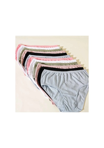 Meyzz Kadın Günlük Ultra Rahat Soft Fitilli Pamuklu Slip Külot 6'lı Çok Renkli - 808558928 Çok Renkli Meyzz Kadın Günlük Ultra Rahat Soft Fitilli Pamuklu Slip Külot 6'lı Çok Renkli - 808558928 Çok Renkli