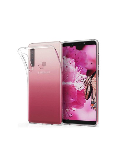 Samsung Galaxy Uyumlu A9 2018 1mm Süper Silikon Şeffaf Kapak
