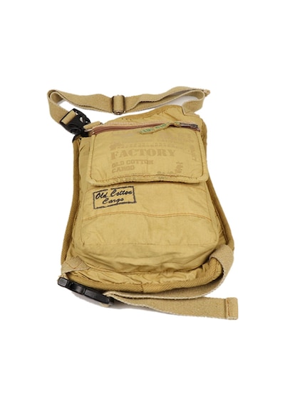 oldcottoncargo OLD COTTON UNISEX YAN OMUZ ÇANTASI 6105 AÇIK SARI