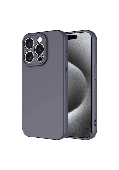Apple Uyumlu iPhone 15 Pro İçi Kadife Kamera Korumalı Lansman Silikon Kılıf