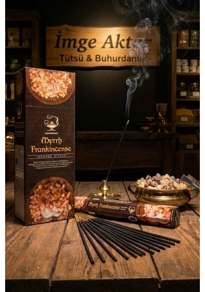 Darshan Incense Günlük Sakızı Akgünlük 20'li Çubuk Tütsü Çok Renkli