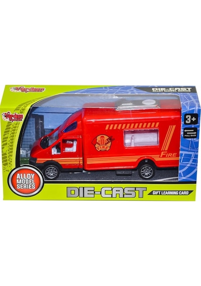XFD889-289 Kutulu Çek Bırak Die-Cast Kurtarma Araçları - Vardem Oyuncak