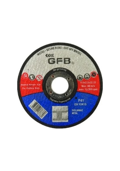 Gfb Metal Kesme Taşı 230 3mm