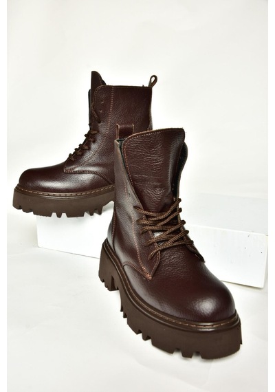 Fox Shoes T380170003 Kahverengi Hakiki Deri Kalın Tabanlı Kadın Bot Kahverengi-hakiki Deri Kahverengi Fox Shoes T380170003 Kahverengi Hakiki Deri Kalın Tabanlı Kadın Bot Kahverengi-hakiki Deri Kahverengi