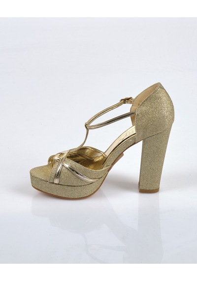Natty Shoes Altın Kadın Ayakkabı 20119108 001