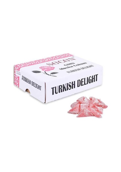 Gül Aromalı Muska Lokum 900 Gr.