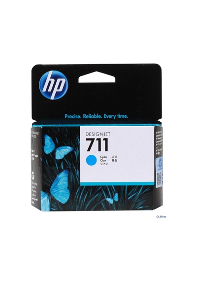 HP 711 CZ130A Ink Cartridge 29 ML Mavi Kartuş