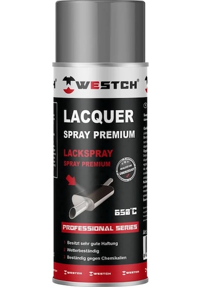 Westch Isıya Dayanıklı Yanmaz Sprey Boya Gümüş 400 Ml Gümüş