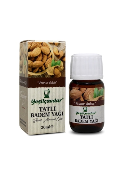 Yeşilçavdar Tatlı Badem Yağı 20 Ml 20 G
