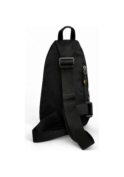 Seventeen Unisex Spor Çok Bölmeli Çapraz Askılı Body Bag Siyah-sarı