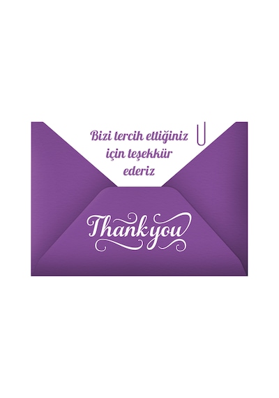 Teşekkür Kartı , Sipariş Kartı , Tebrik Kartı, Paketleme Kartı, Kargo Kartı, Not Kartı 100 Adet