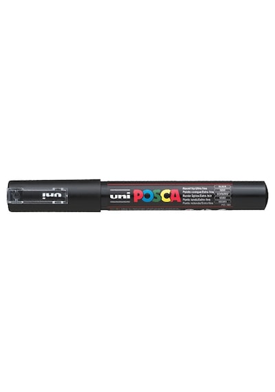Uni-ball Markör Boyama Posca Su Bazlı Poster 0.7 Mm Siyah Pc-1m Çok Renkli