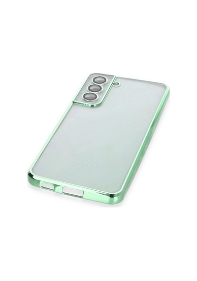 Samsung Galaxy S21 Fe Kılıf Razer Lensli Silikon - Yeşil