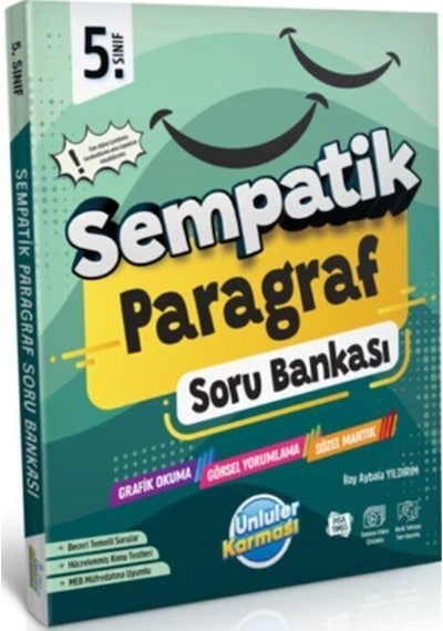 5. Sınıf Paragraf Sempatik Soru Bankası Ünlüler Karması