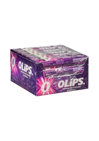 Olips Şeker 24 X 28 G Orman Meyveli - Pratik Ve Ferahlatıcı Şekerleme Tarı