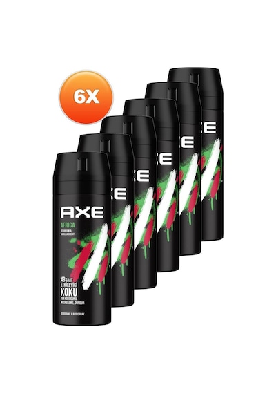 Axe Deodorant 6 x 150Ml Africa