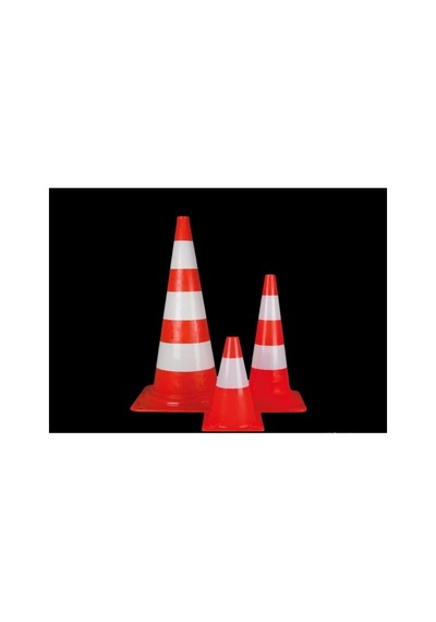 Trafik Koni Duba Reflektif Bantlı 75cm 1 Adet - 866646614