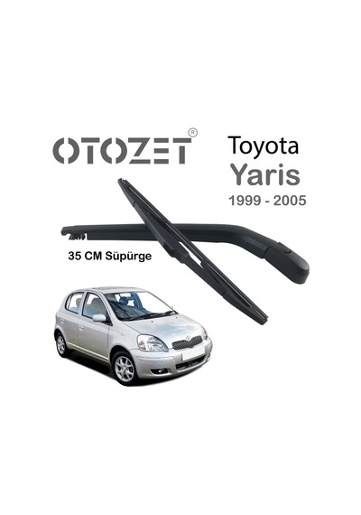 OTOZET Toyota Uyumlu Yaris Arka Silecek Kolu ve Süpürgesi Takım