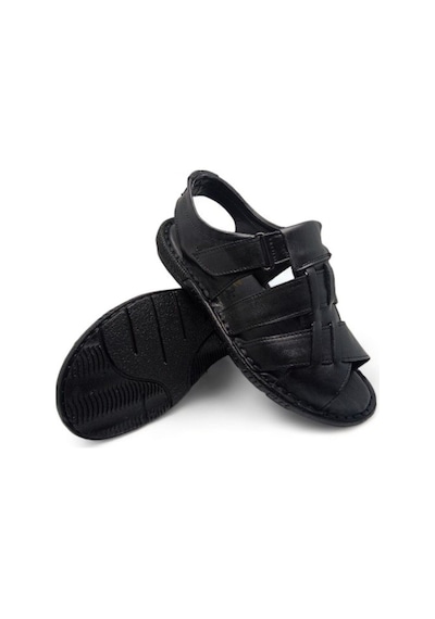 Magic Shoes Hakiki Deri Ortopedik Erkek Sandalet 001