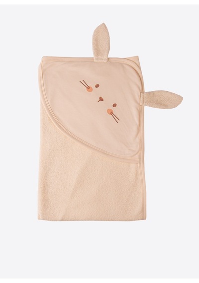 Organik Cute Bunny Banyo Silgisi Natural Standart