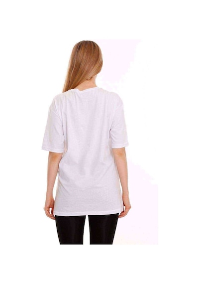 Kadın Oversize Being Human Baskılı Tshirt (534304618)