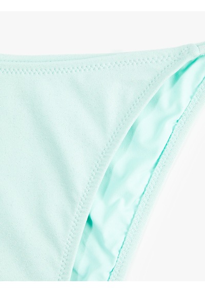 Koton Koton X Sibil Çetinkaya - Yanları İpli Parıltılı Mikro Bikini Altı Yeşil 6sak00221mm