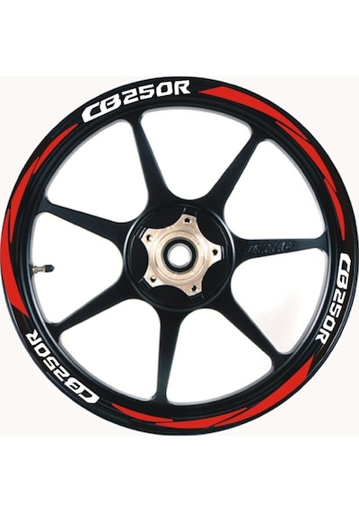 Yeni Özel Motosiklet Jant Şeridi Honda Cb250r Uyumlu Sağ-sol/ön-arka