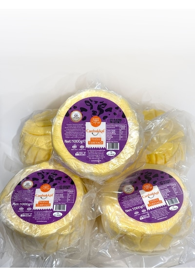 Canbakkal Tuzlu Tereyağı 5 x 1 KG %80 Süt Yağlı – Premium Kalitede Doğal Tereyağı Lezzeti