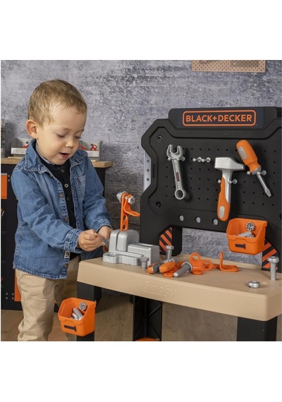 Smoby Black & Decker Bricolo Tamir Tezgahı 360739