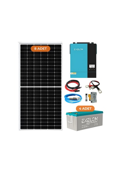 Yapı Solar 6.2 Kw 6200 W 220 Volt Hazır Xl Solar Enerji Paketi