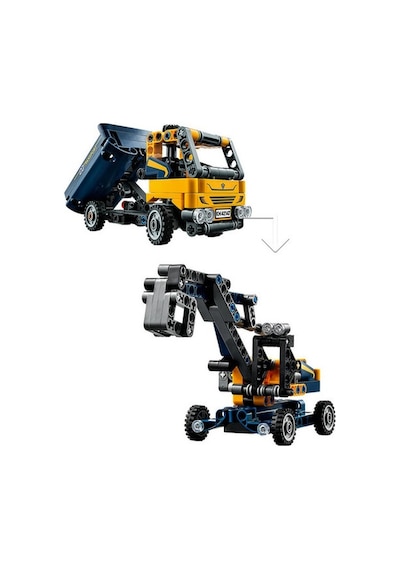 LEGO® Technic Damperli Kamyon 42147 7+ Yaratıcı Oyuncak Yapım Seti - 177 Parça