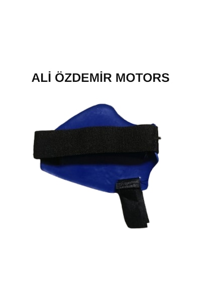 Ali Özdemir Motors Motosiklet Ayakkabı Koruma Pedi Mavi Ayarlanabilir Boyut
