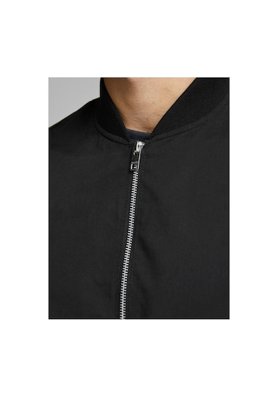 Jack & Jones Jack&jones 12165203 Jjerush Bomber Noos Black Erkek Ceket Siyah