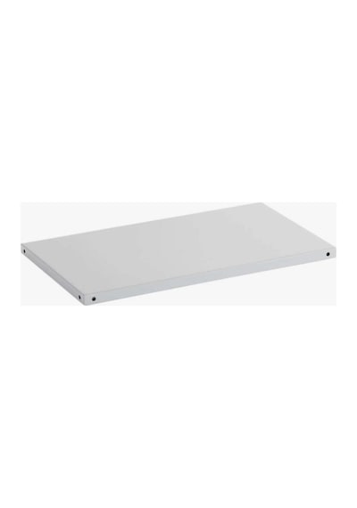 4 Adet Galvaniz Çelik Raf Tablası - Depo, Arşiv, Kiler, Dosya, Market Rafı 31x75 Cm-0.70 Mm Gri