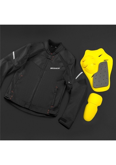 Scoyco Jk118 Yazlık Motosiklet Montu (Siyah) (472717609)