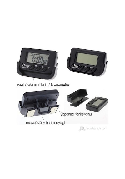 Kenko Kronometre Saat Alarm